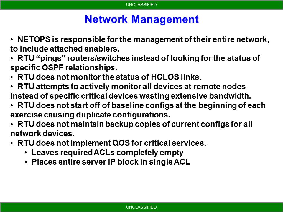 NETOPS Trends From NTC - Network Management