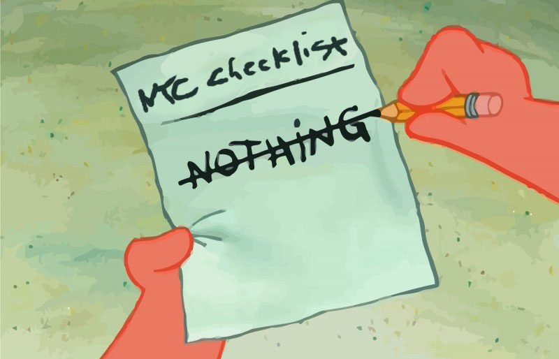 The NTC Checklist