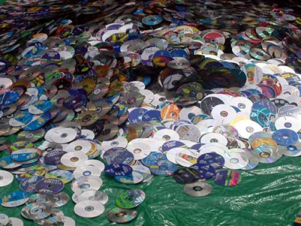Pile of CDs