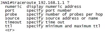 Cisco Traceroute Command