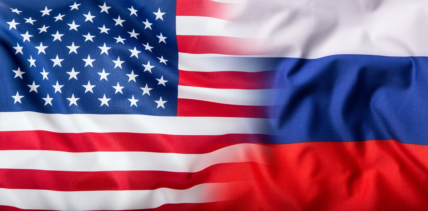 US and Russian Flags