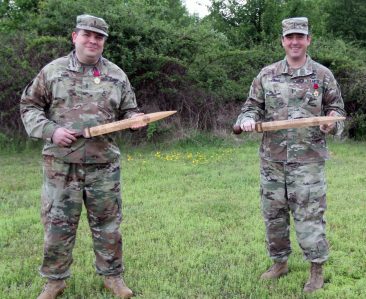 CW4 Troy Ward and CW4 Kirk Bond Retiring