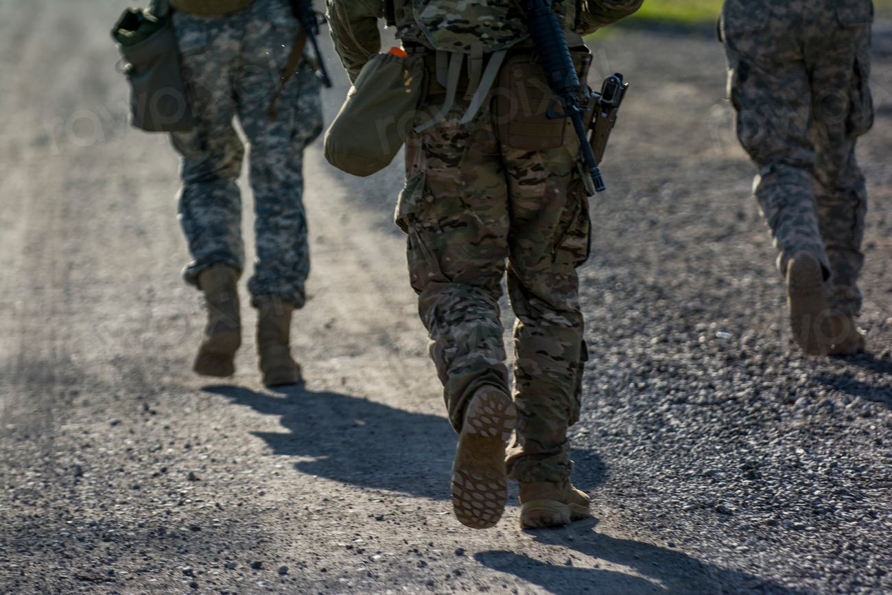 Rifle Military Biathalon U.S. Army